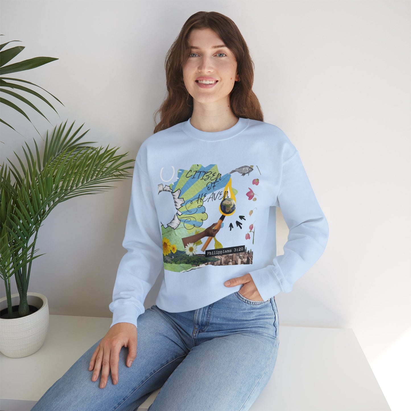 Citizen Of Heaven Unisex Heavy Blend™ Crewneck Sweatshirt