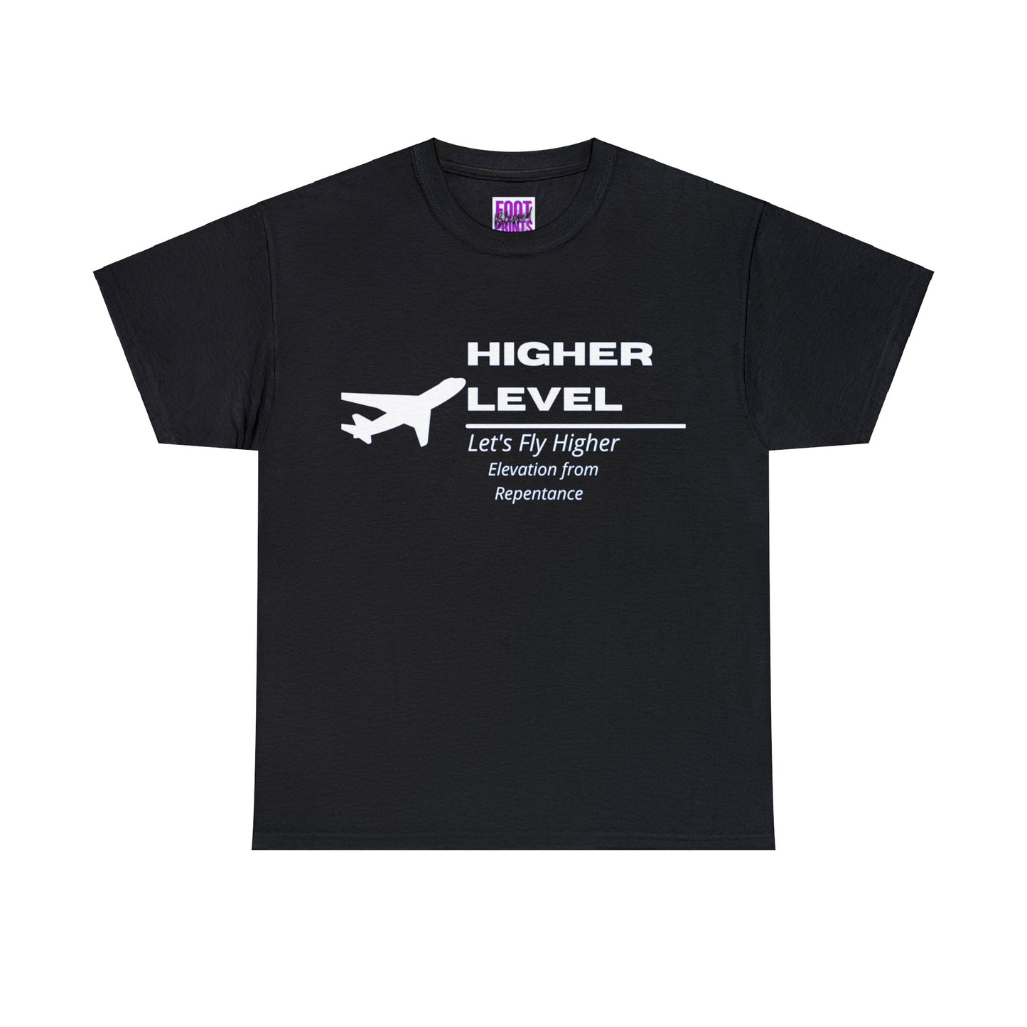 Higher Level Unisex Heavy Cotton Tee