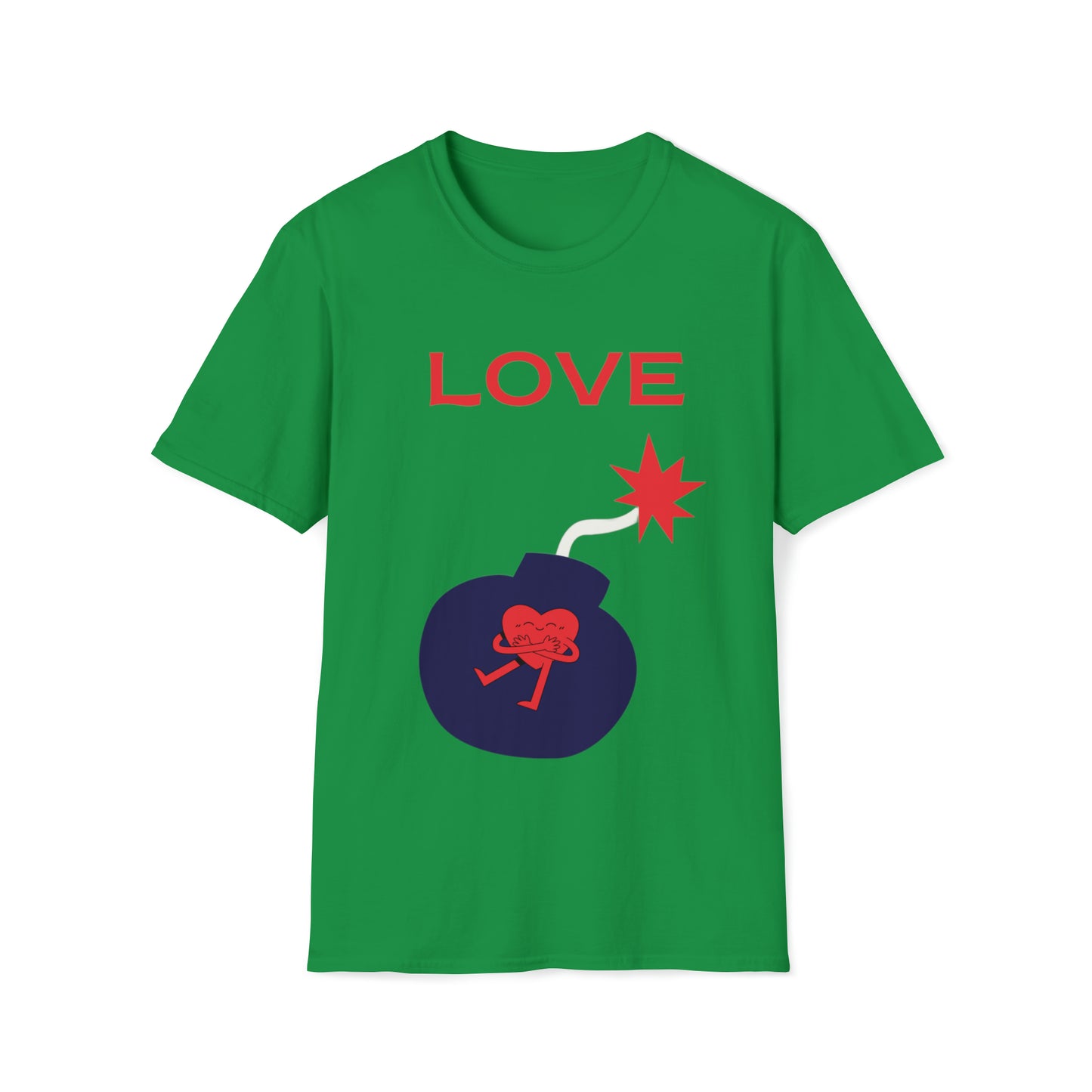 Love Bomb Unisex Softstyle T-Shirt