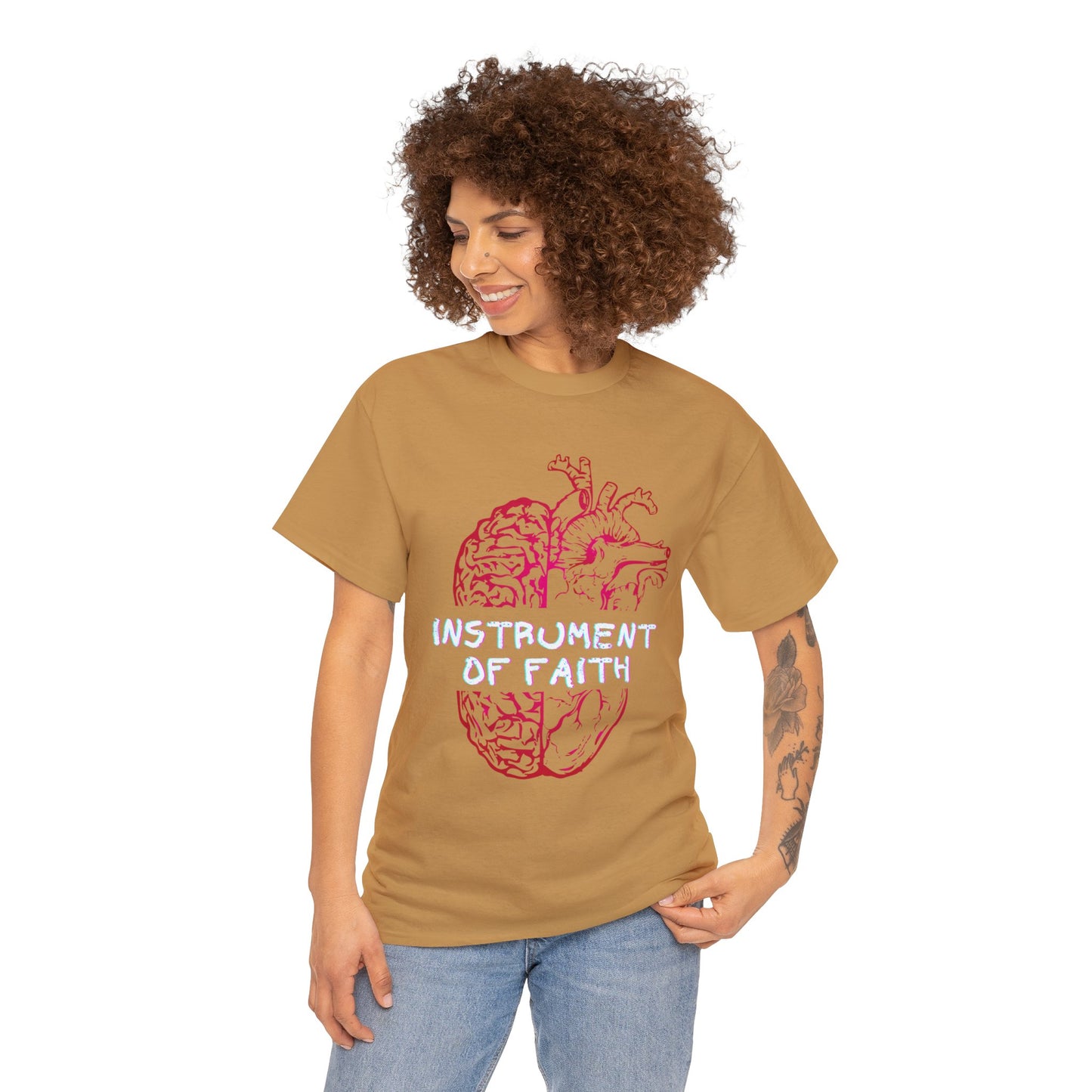 Instrument of Faith Unisex Heavy Cotton Tee