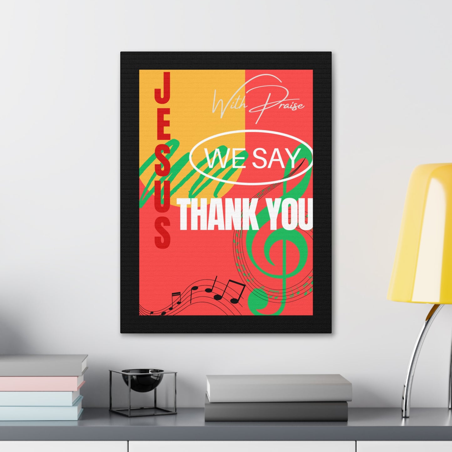 Thank You Jesus Canvas Gallery Wraps