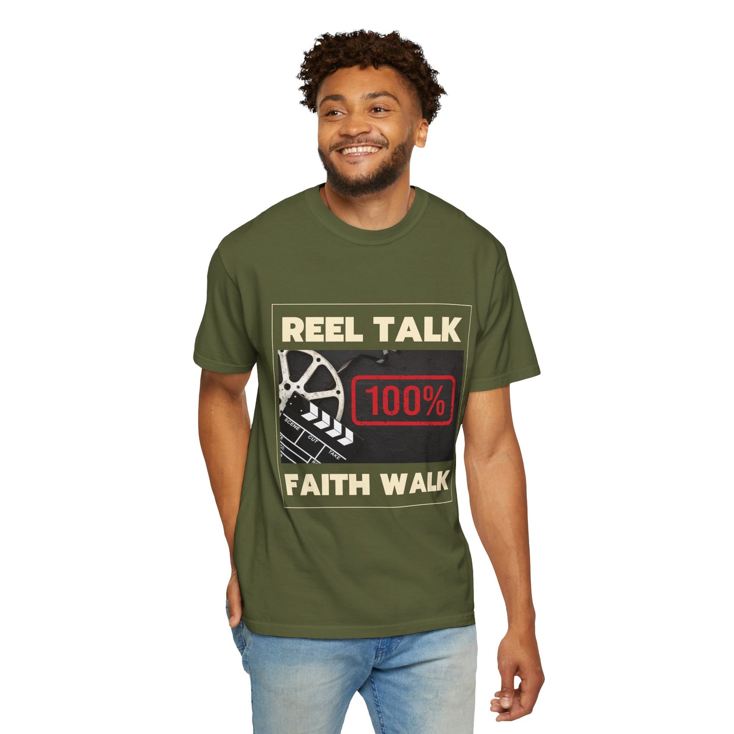 Faith Walk Unisex Garment-Dyed T-shirt