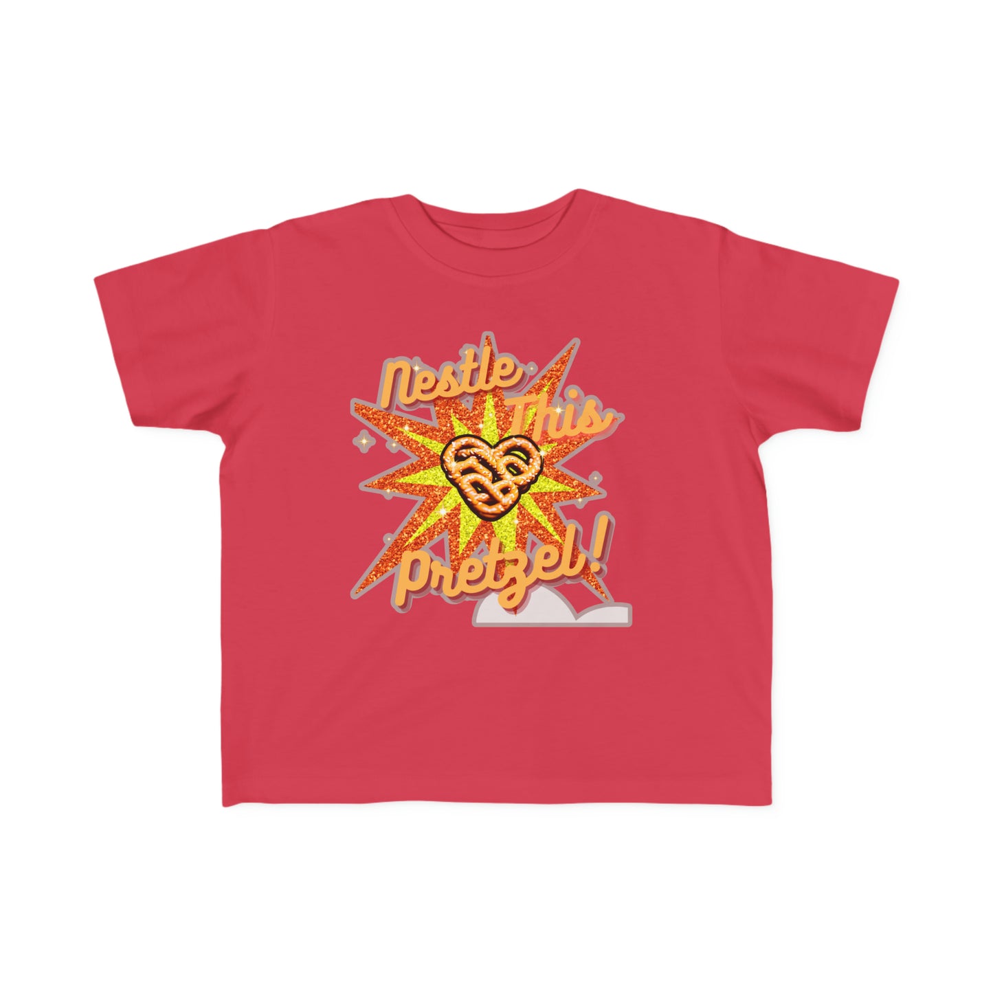 Toddler Salty Cravings Pretzel Tee Comfort Favorite Knot those Tiny Arms