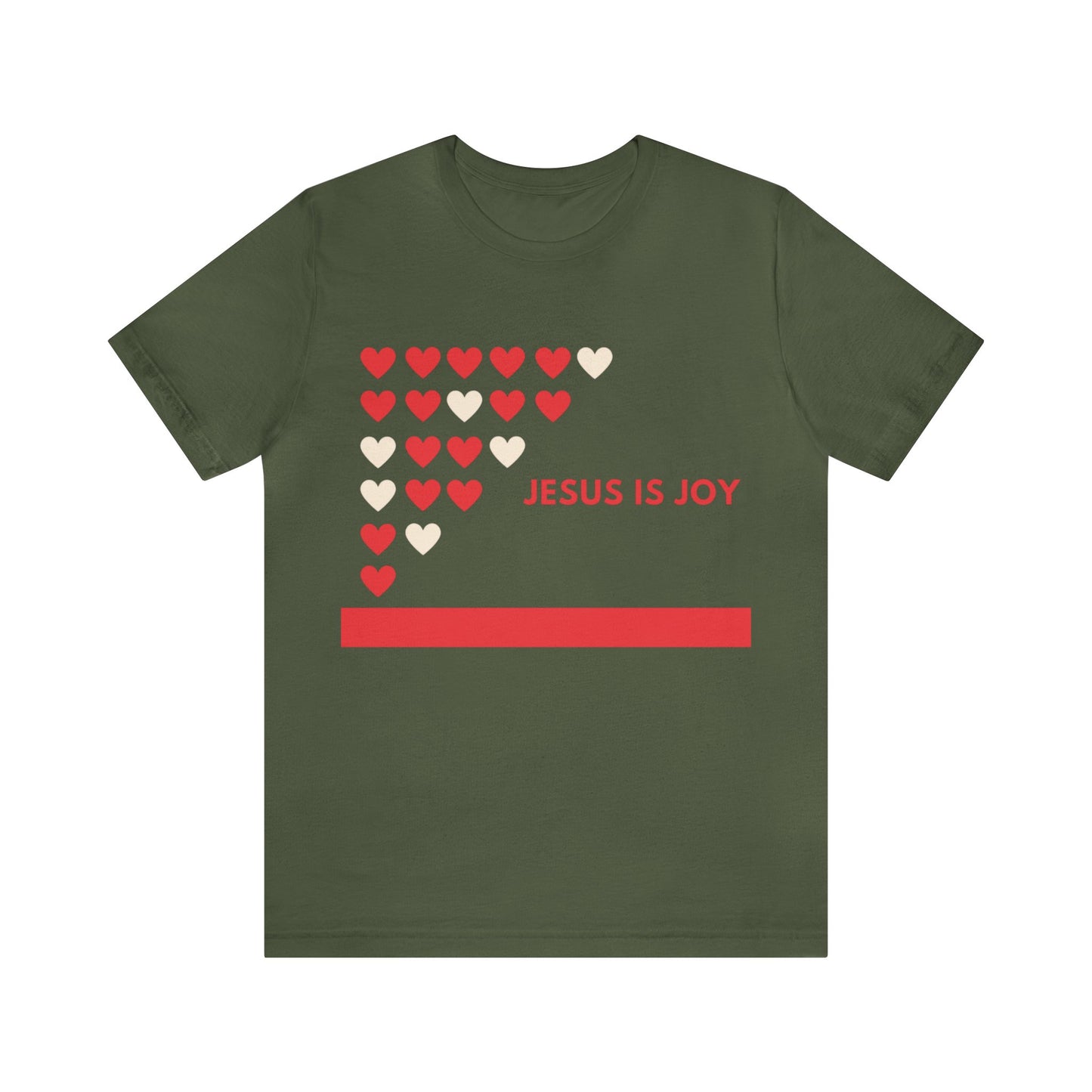 Jesus is Joy Unisex Jersey Short Sleeve Tee