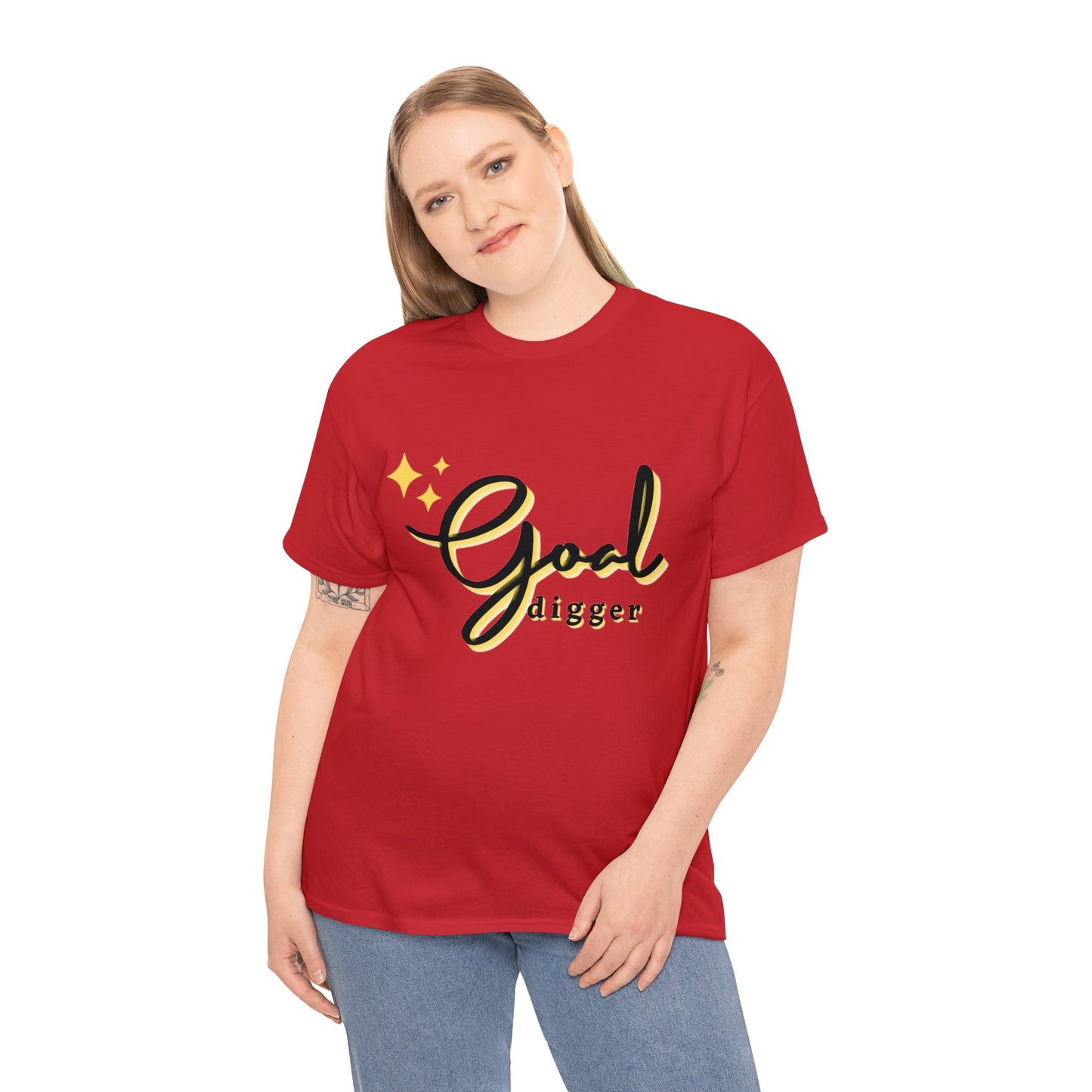 Goal Digger Unisex Heavy Cotton Tee