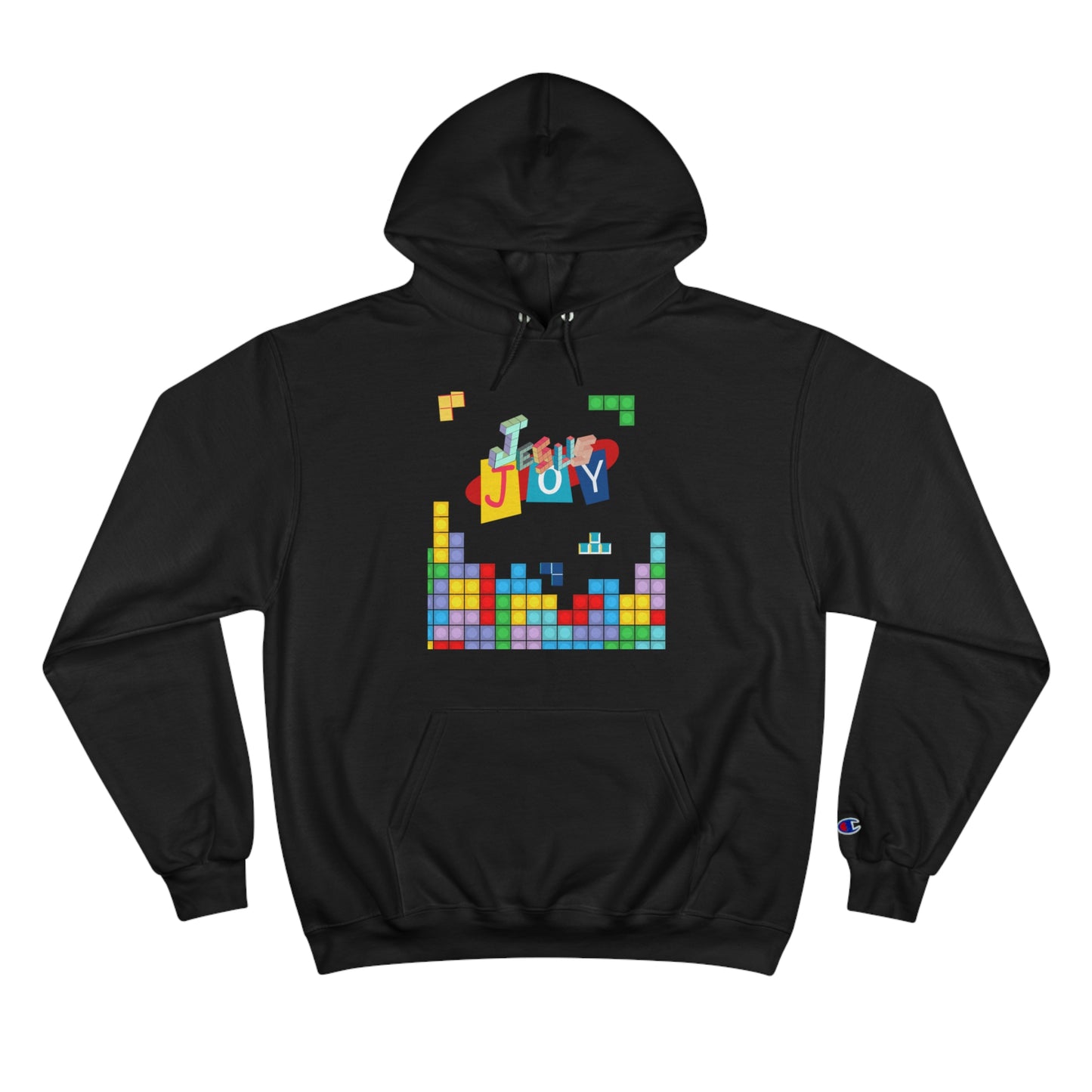 Blocks of Joy Champion Hoodie