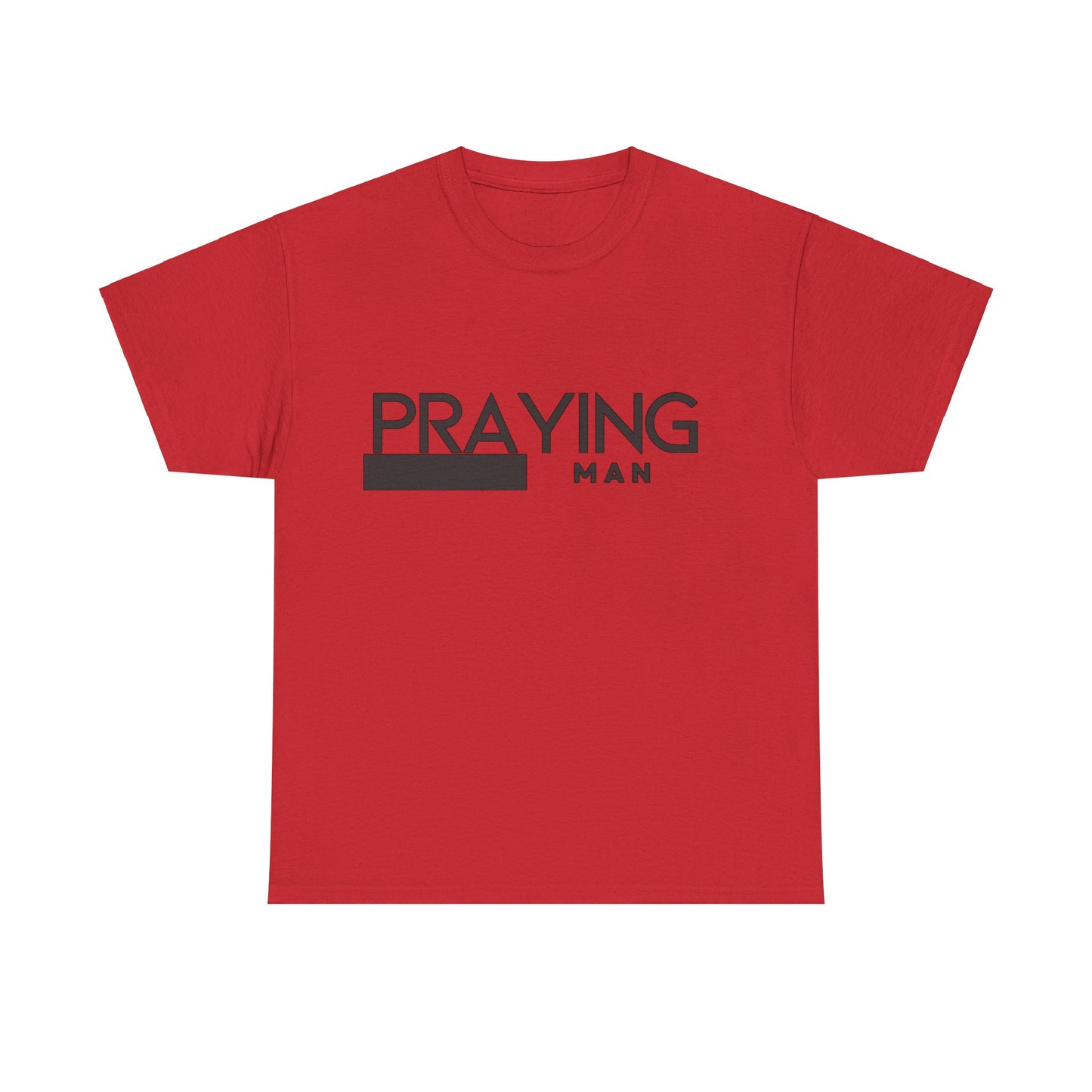 Praying Man Unisex Heavy Cotton Tee