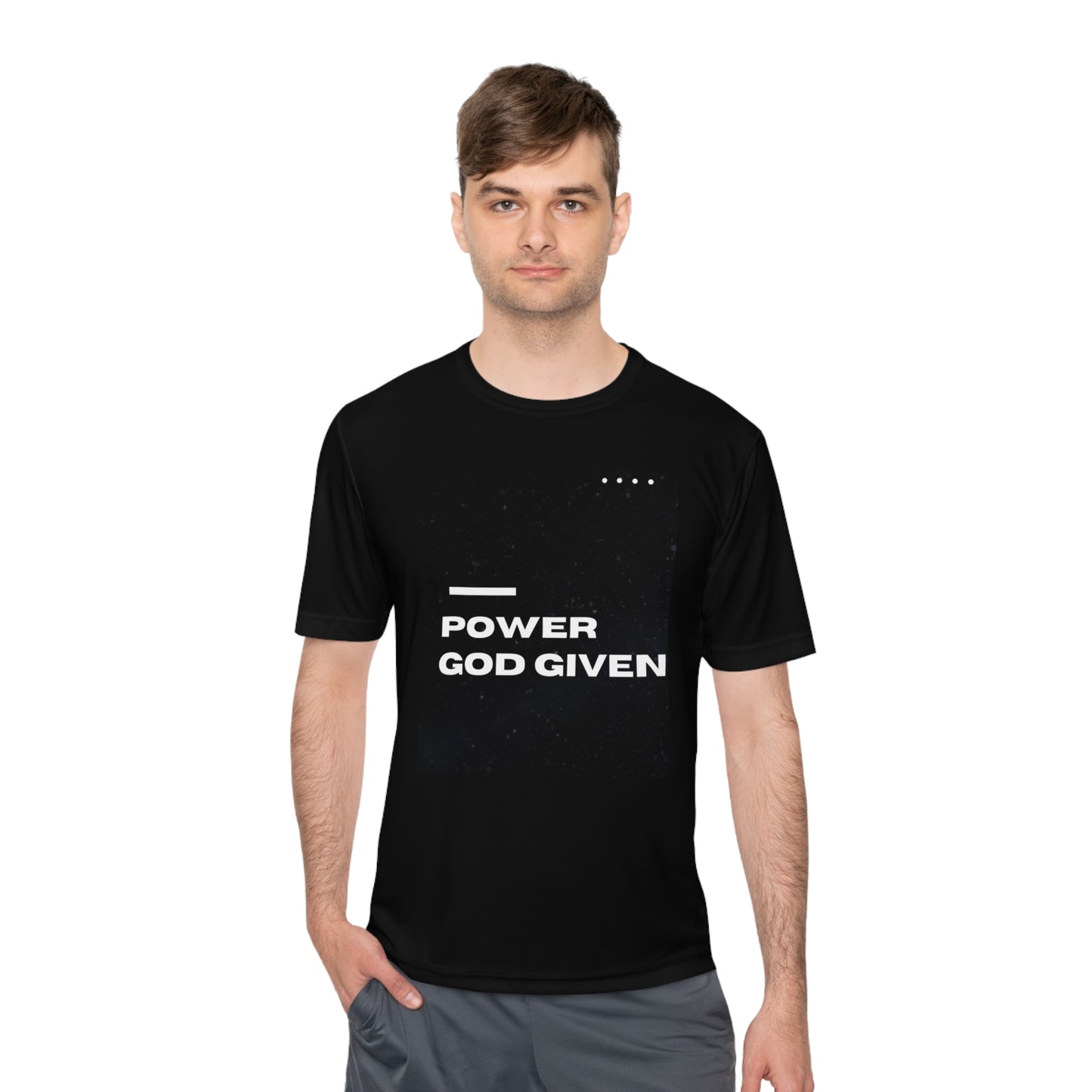 Power God Given Unisex Moisture Wicking Tee