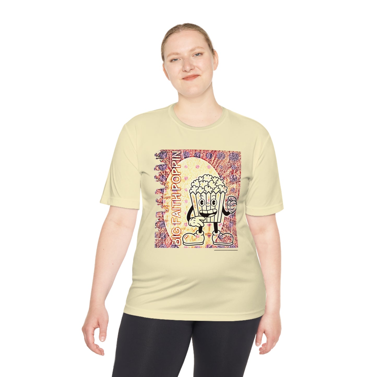 Big Faith Popping Unisex Moisture Wicking Tee