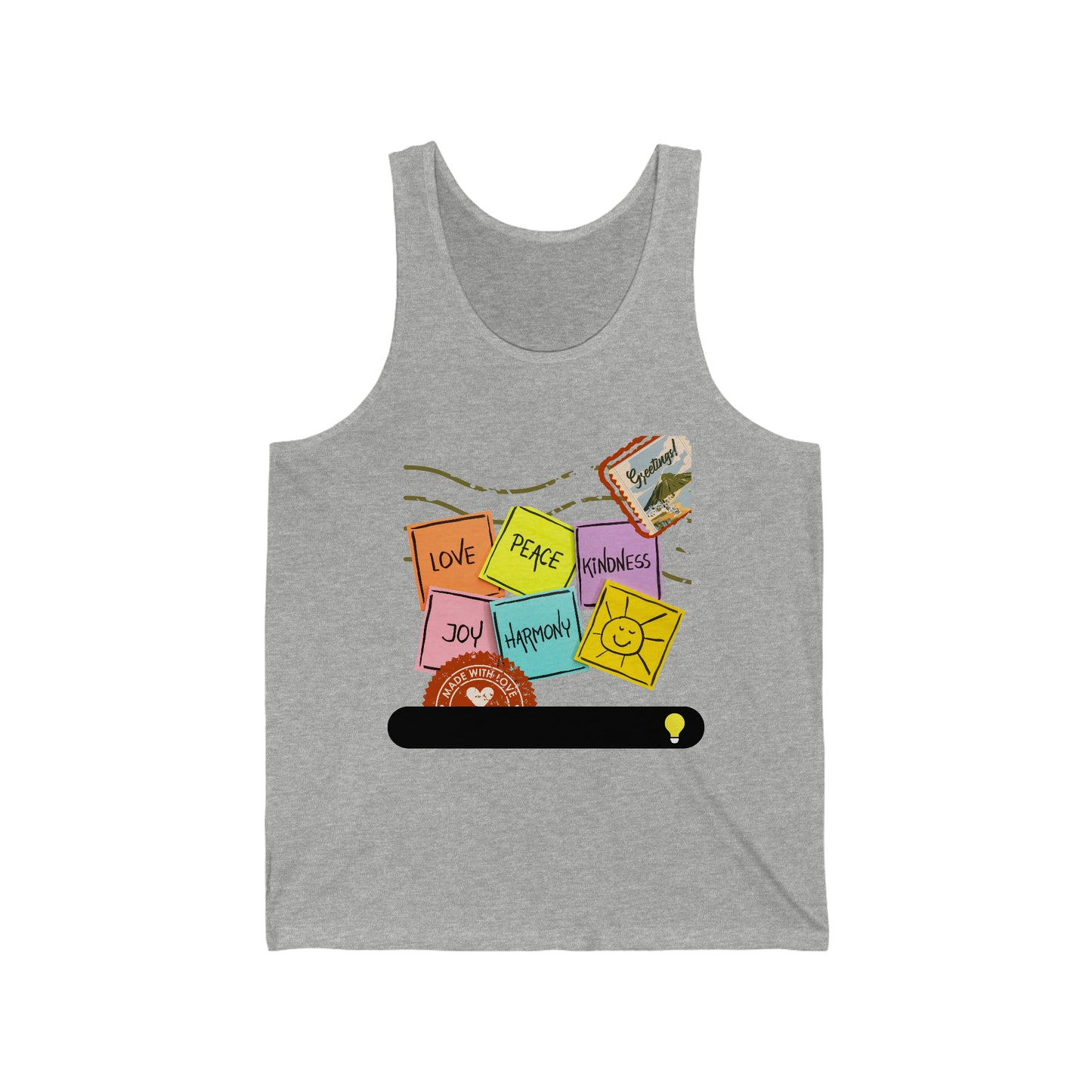 Kindness Advocate Unisex Tank Top: Share Positivity Everywhere