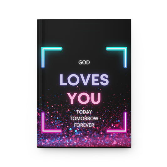 God Loves You Hardcover Journal Matte