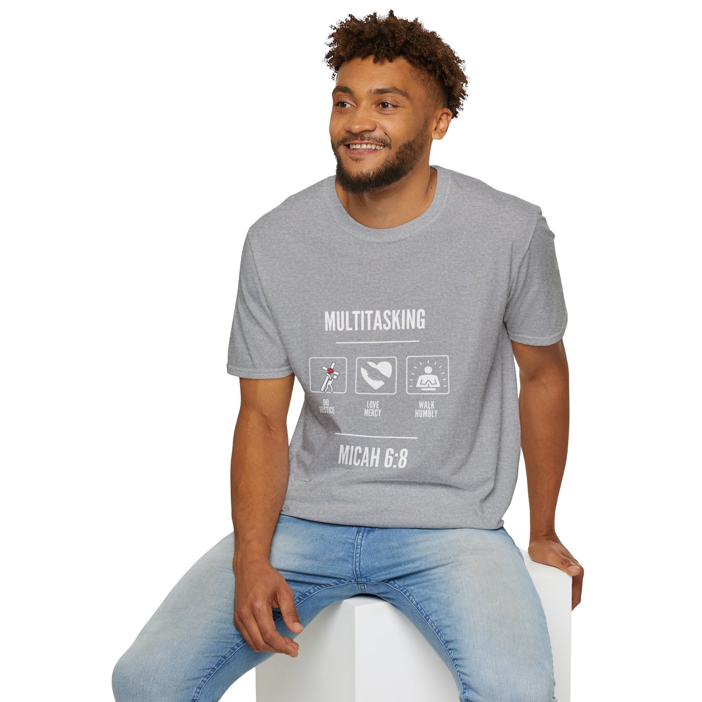 Multitasking Unisex Softstyle T-Shirt