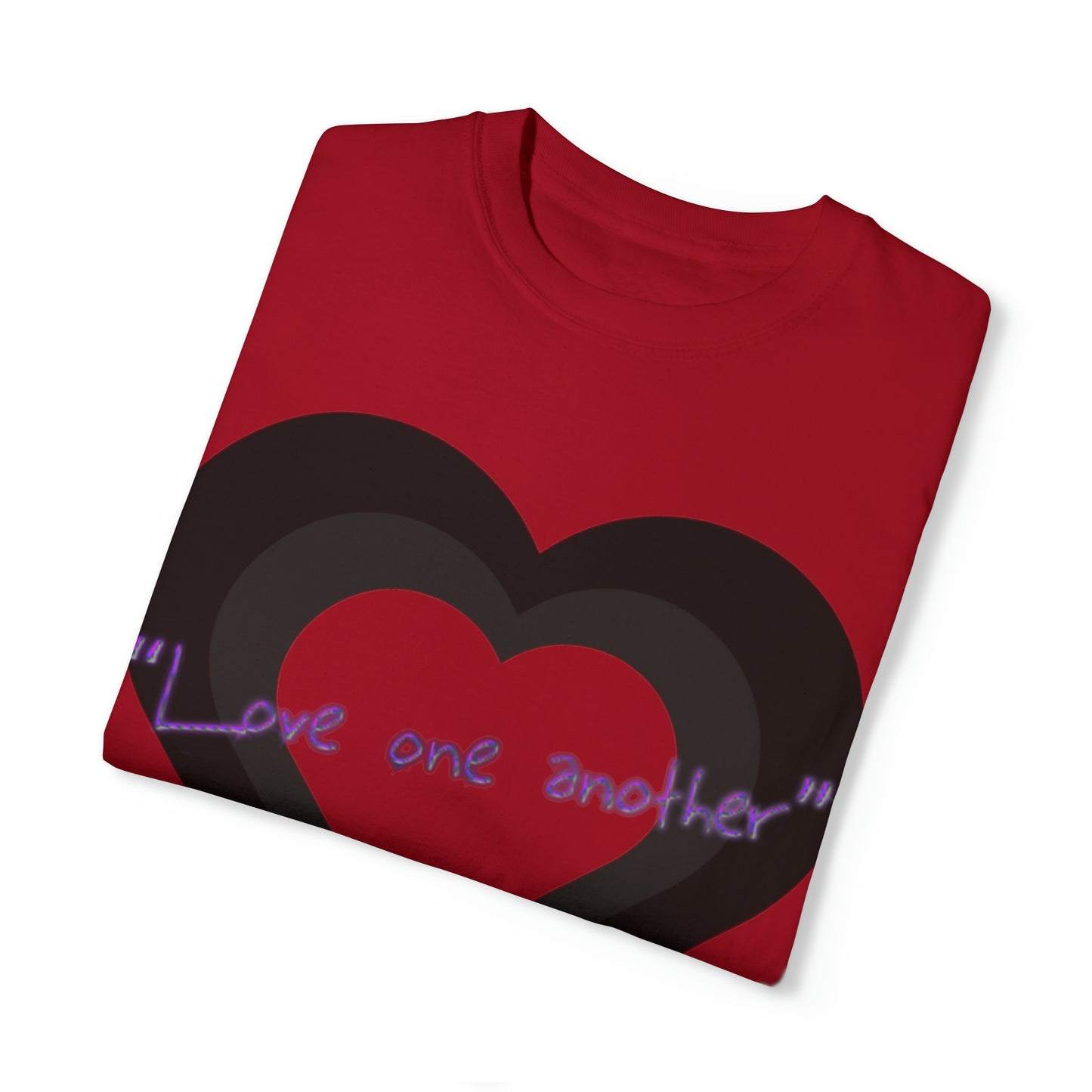 Love One Another Unisex Garment-Dyed T-shirt