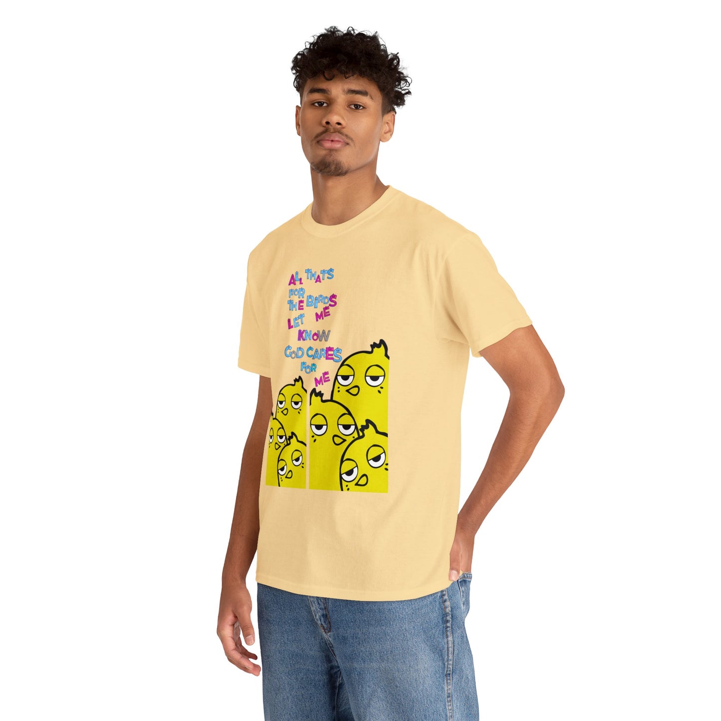 For The Birds Unisex Heavy Cotton Tee