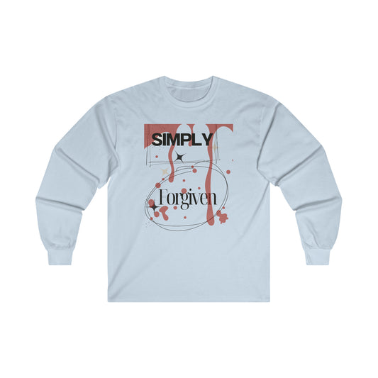 Simply Forgiven Ultra Cotton Long Sleeve Tee