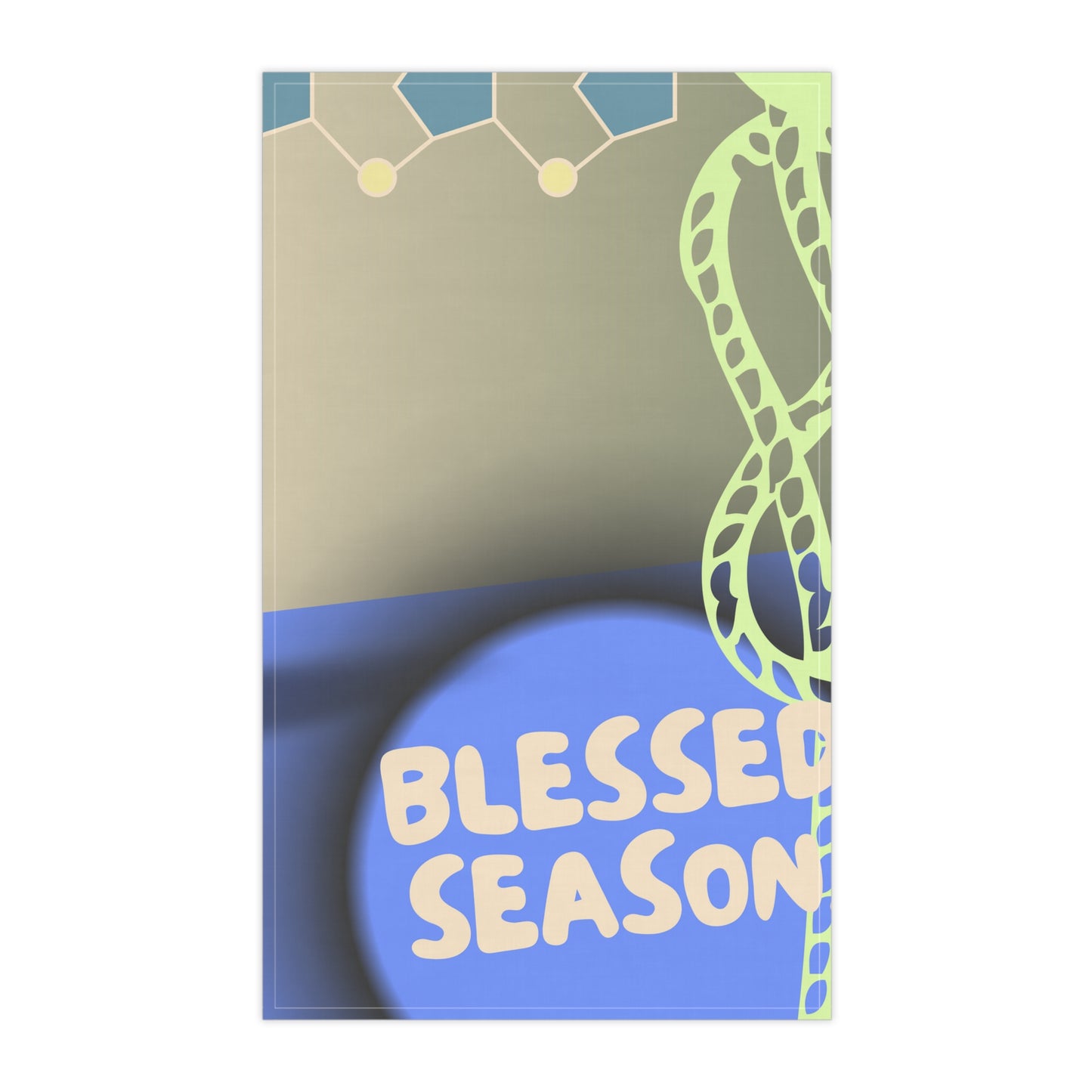 Blessed Season Kitchen Towel