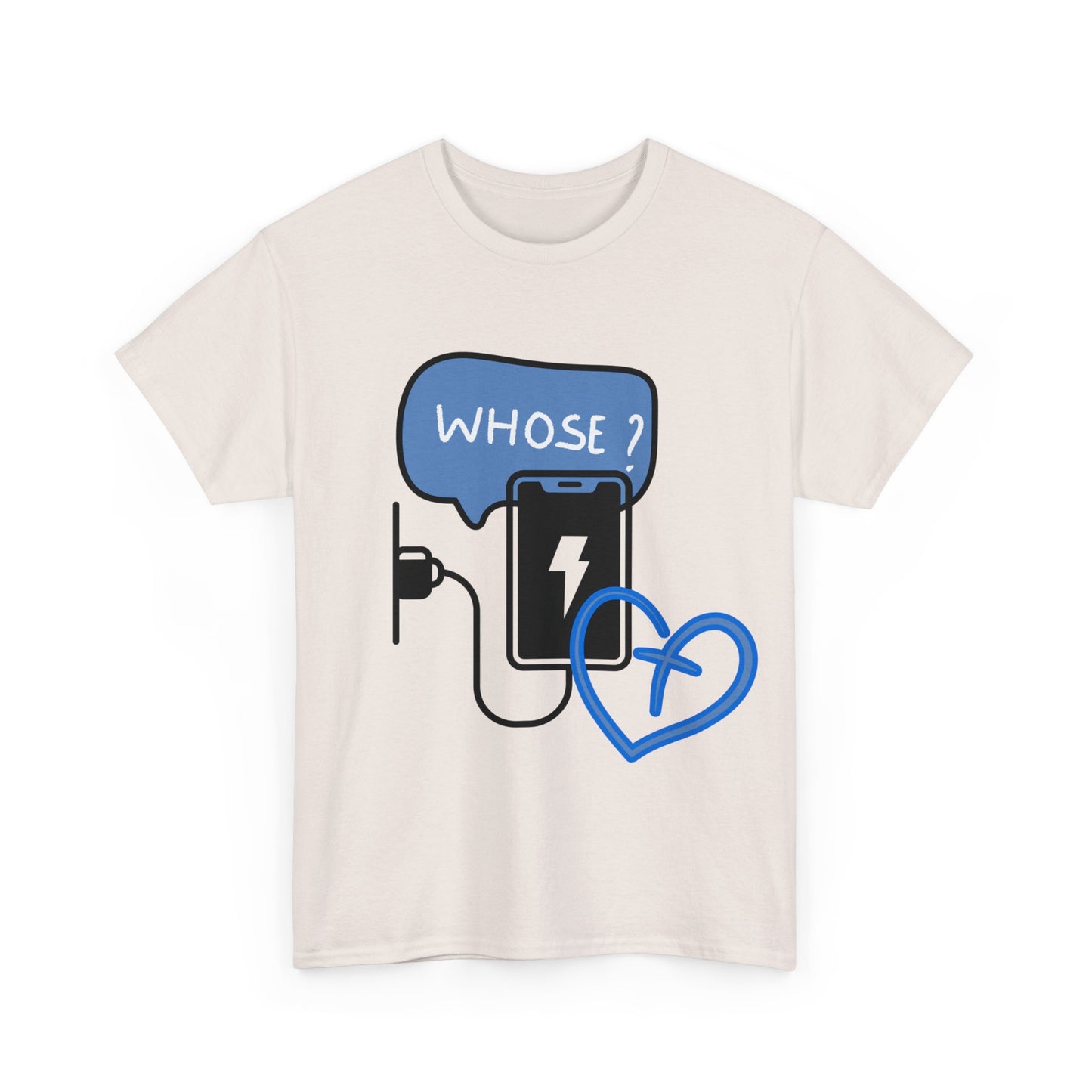 Whose in my charge Unisex Heavy Cotton Tee