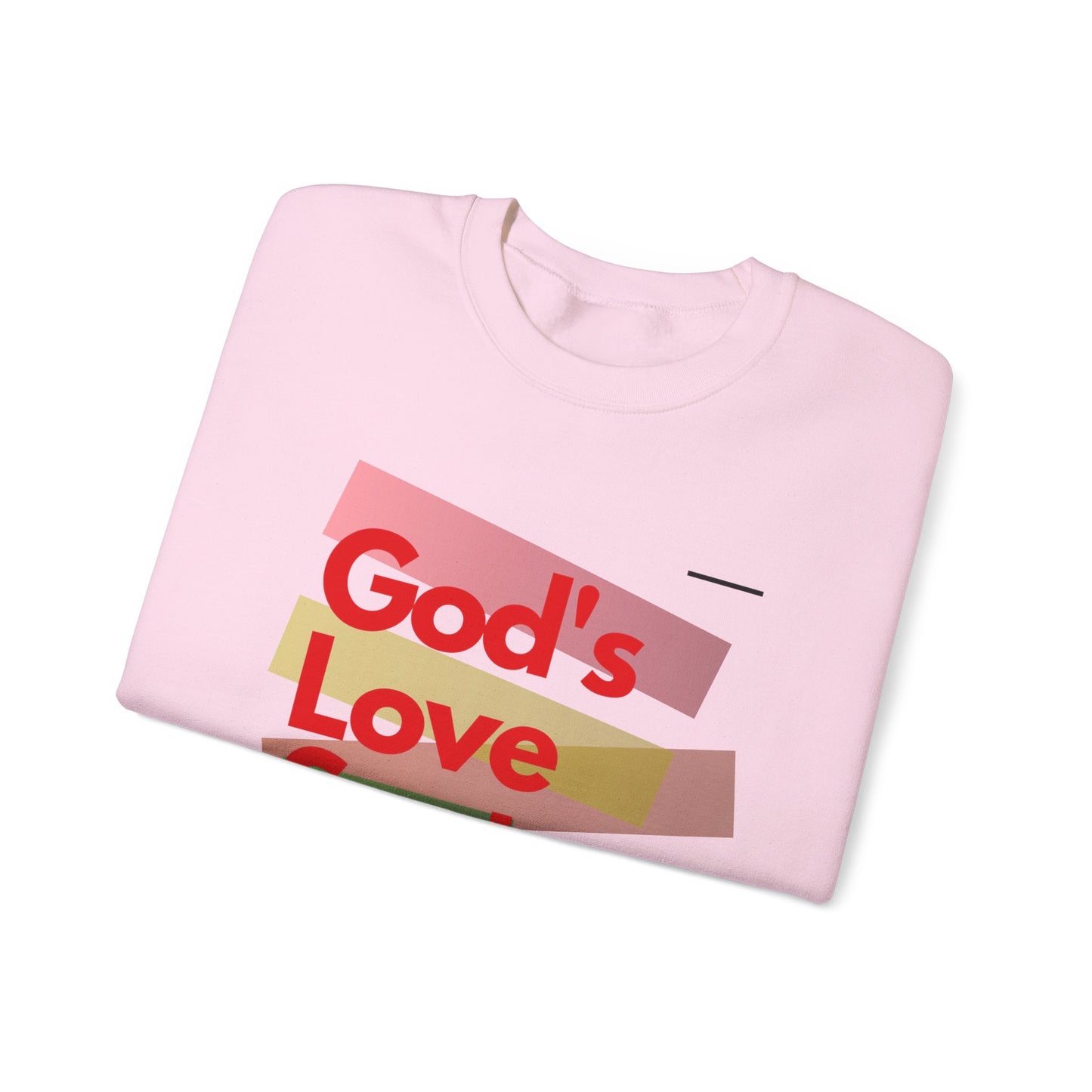 God's Love Sent Me Unisex Heavy Blend™ Crewneck Sweatshirt