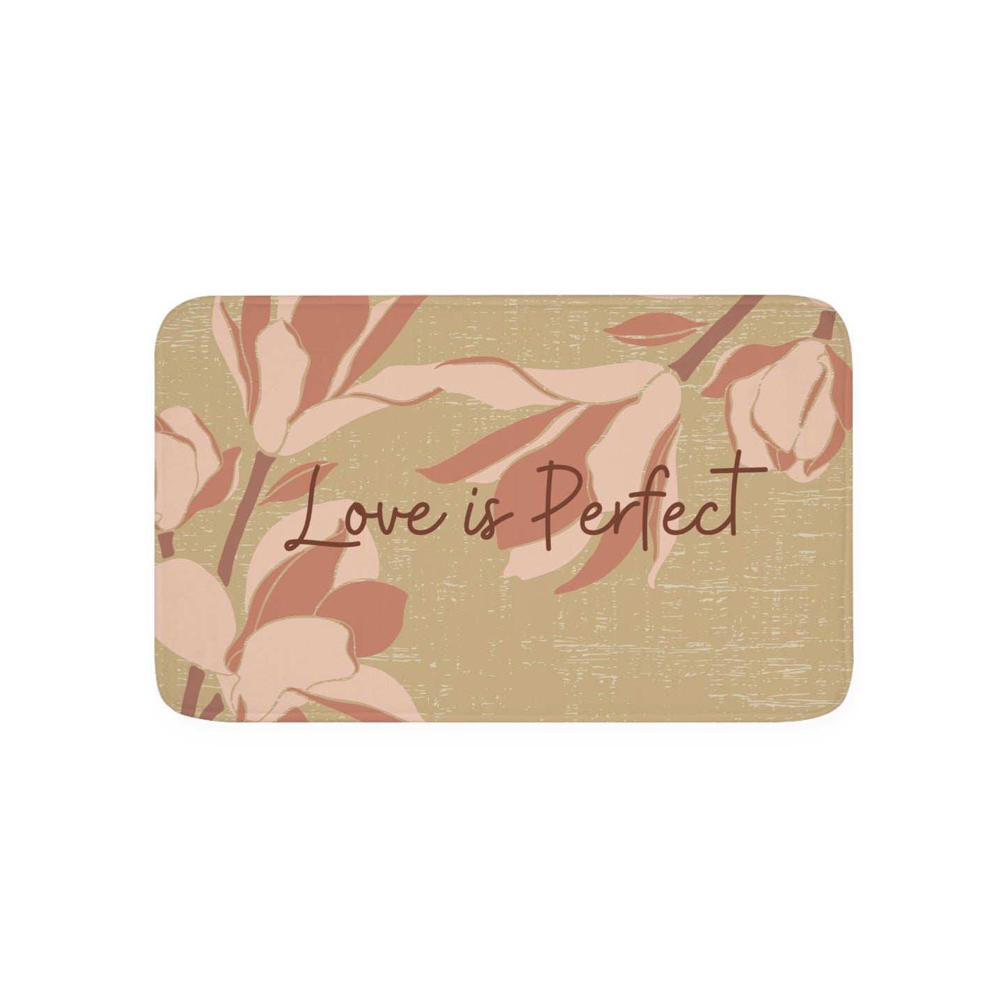 Love is Perfect Memory Foam Bath Mat