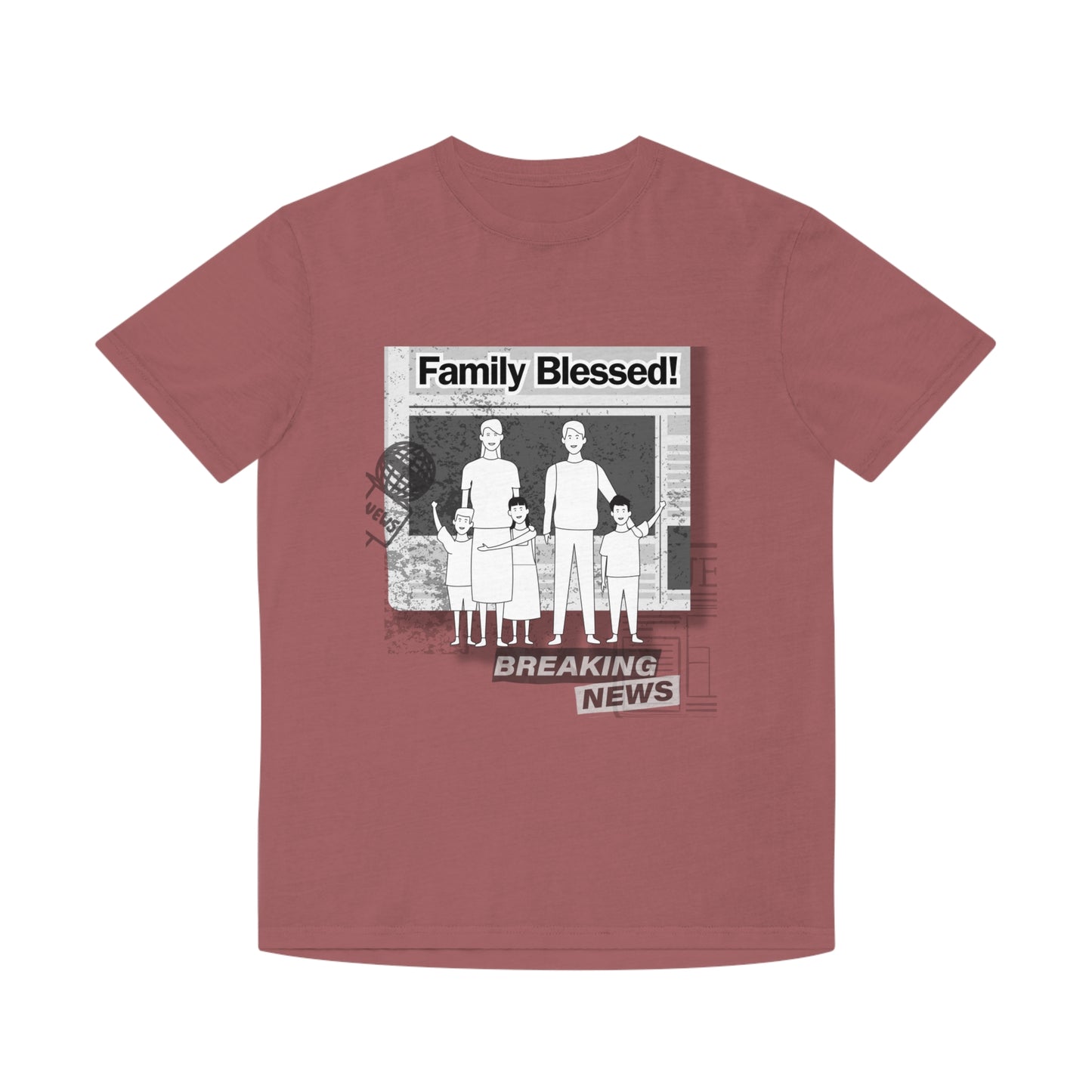 Breaking News: Exclusive Family Blessed Unisex T-Shirt Unveiled!