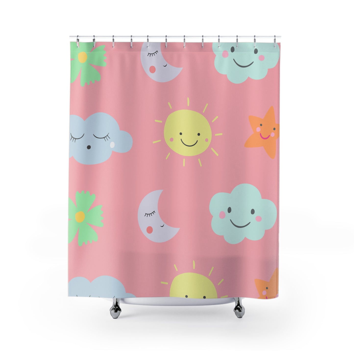 Bath Time Shower Curtains