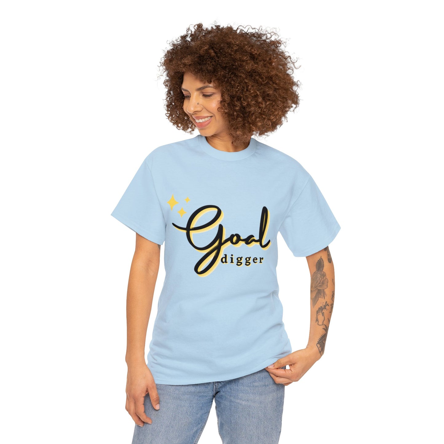 Goal Digger Unisex Heavy Cotton Tee