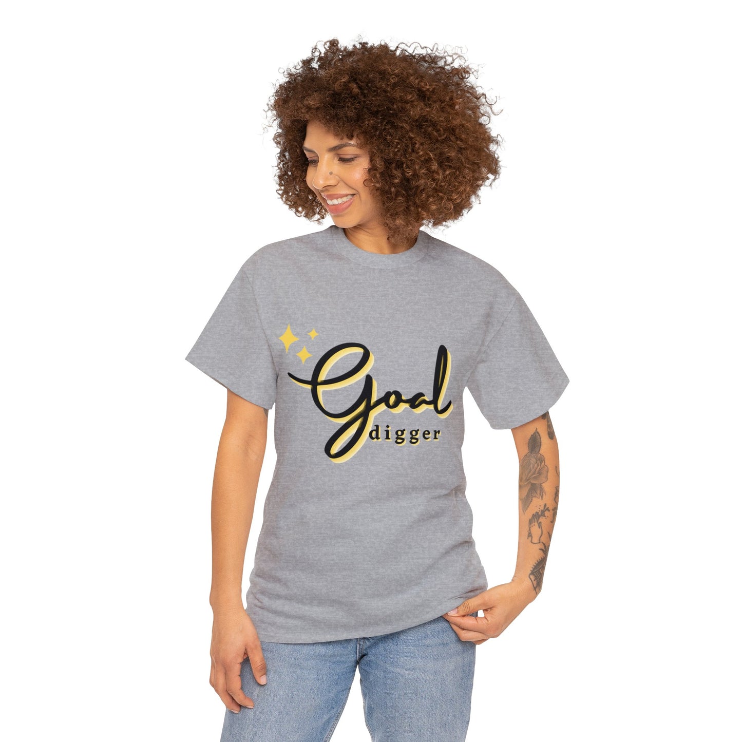 Goal Digger Unisex Heavy Cotton Tee