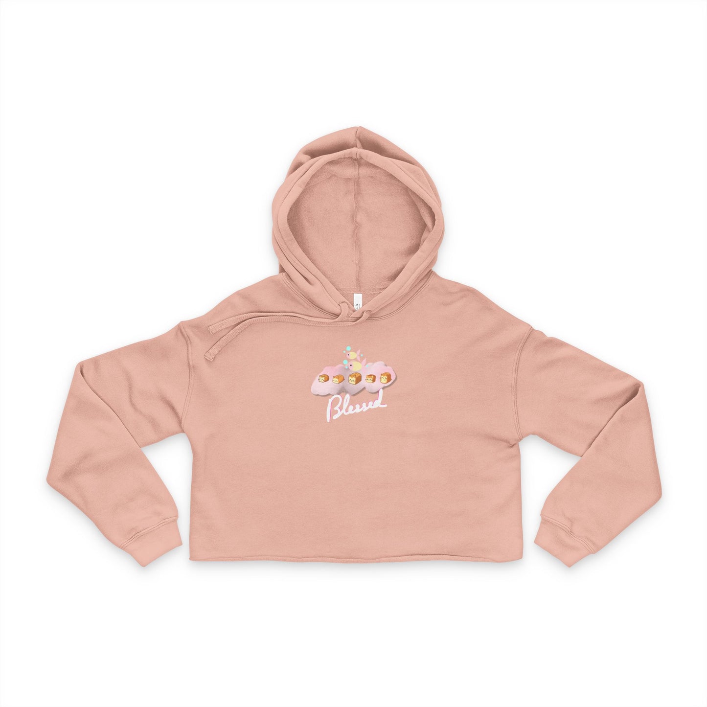 Cropped Blessed Hoodie Two Fish Five Loaves