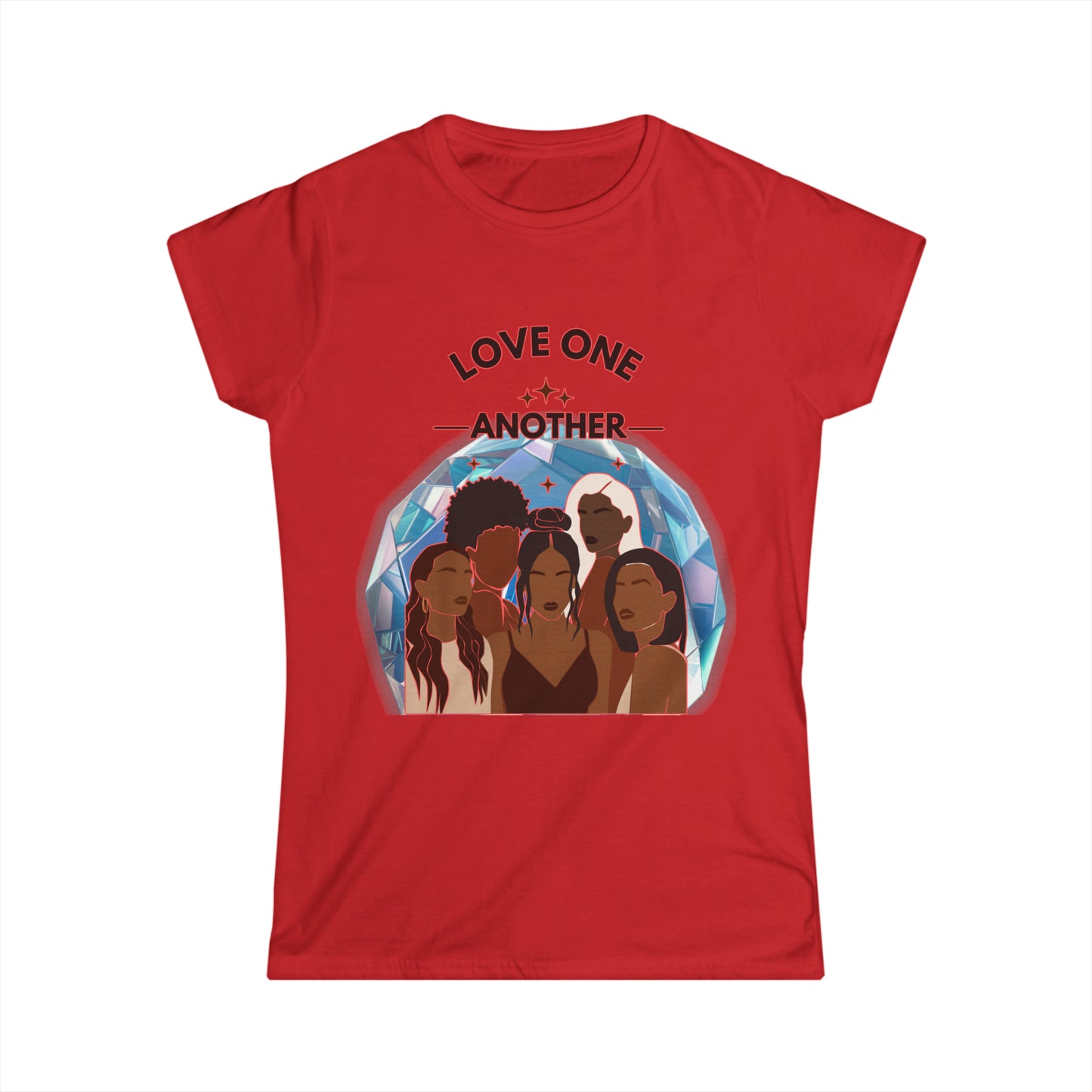 Women Uplifting Women Love One Another Sisterhood Support Softstyle Tee