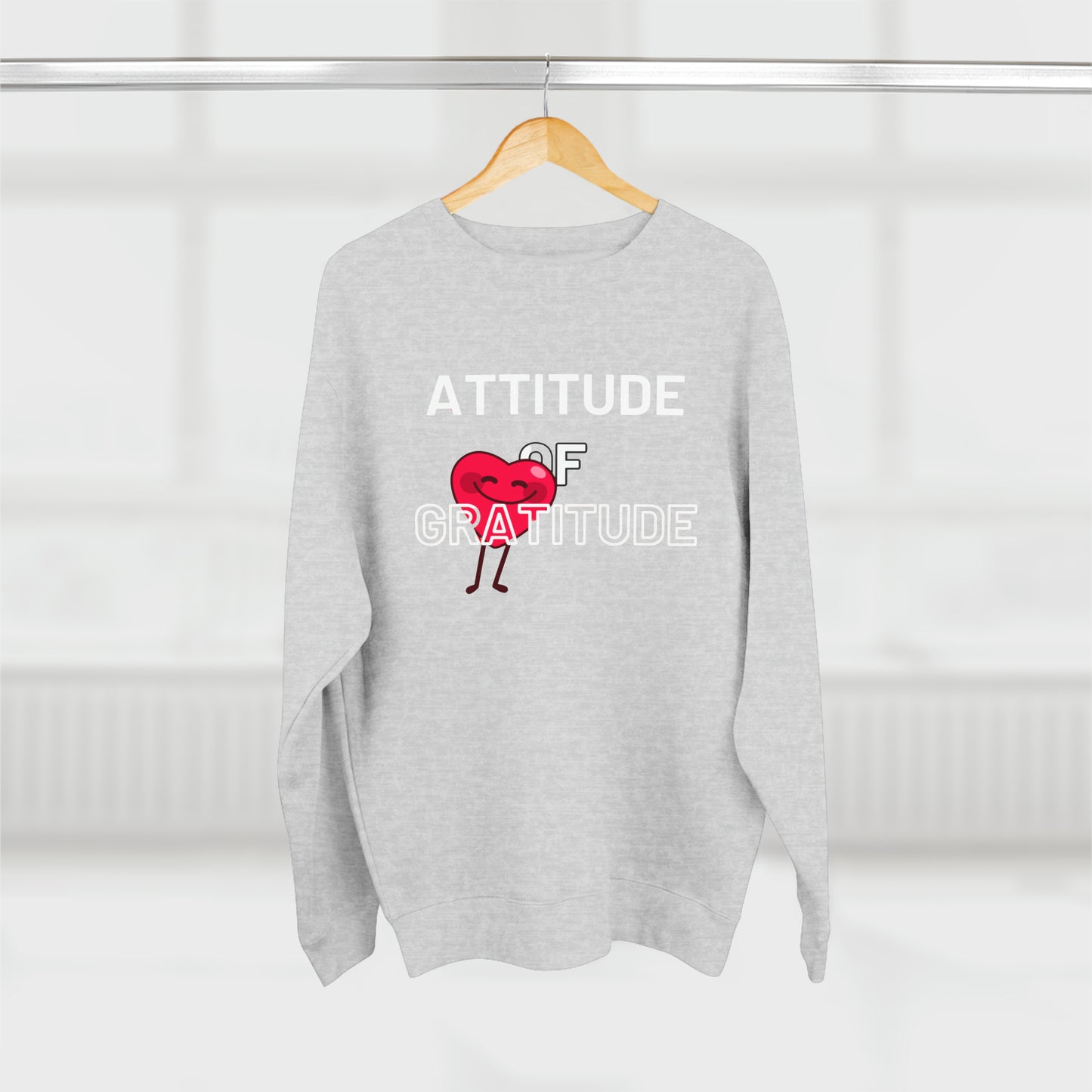 Attitude of Gratitude Unisex Crewneck Sweatshirt