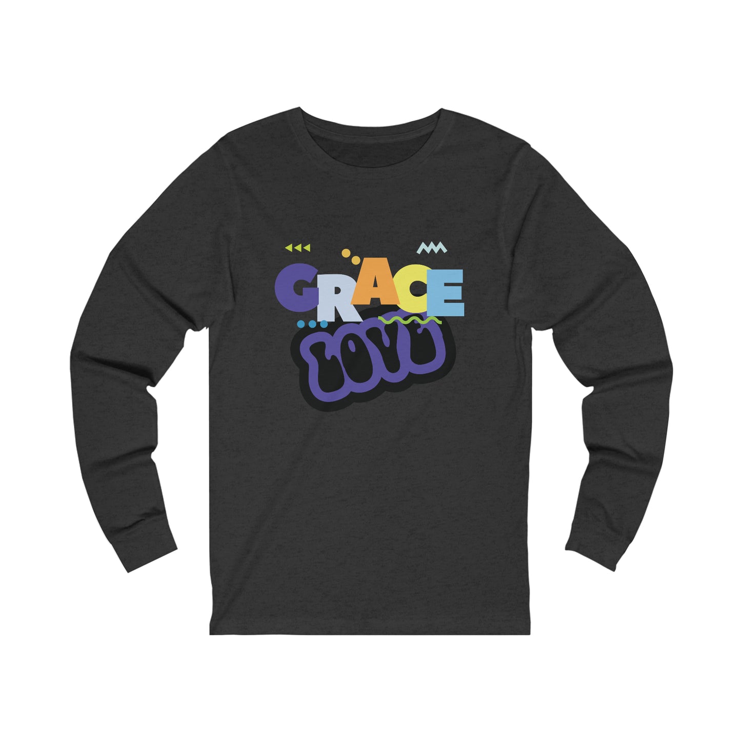 Grace Love Blessedfootprints Unisex Jersey Long Sleeve Tee