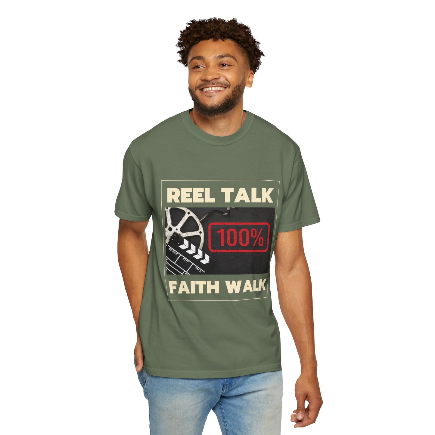 Faith Walk Unisex Garment-Dyed T-shirt