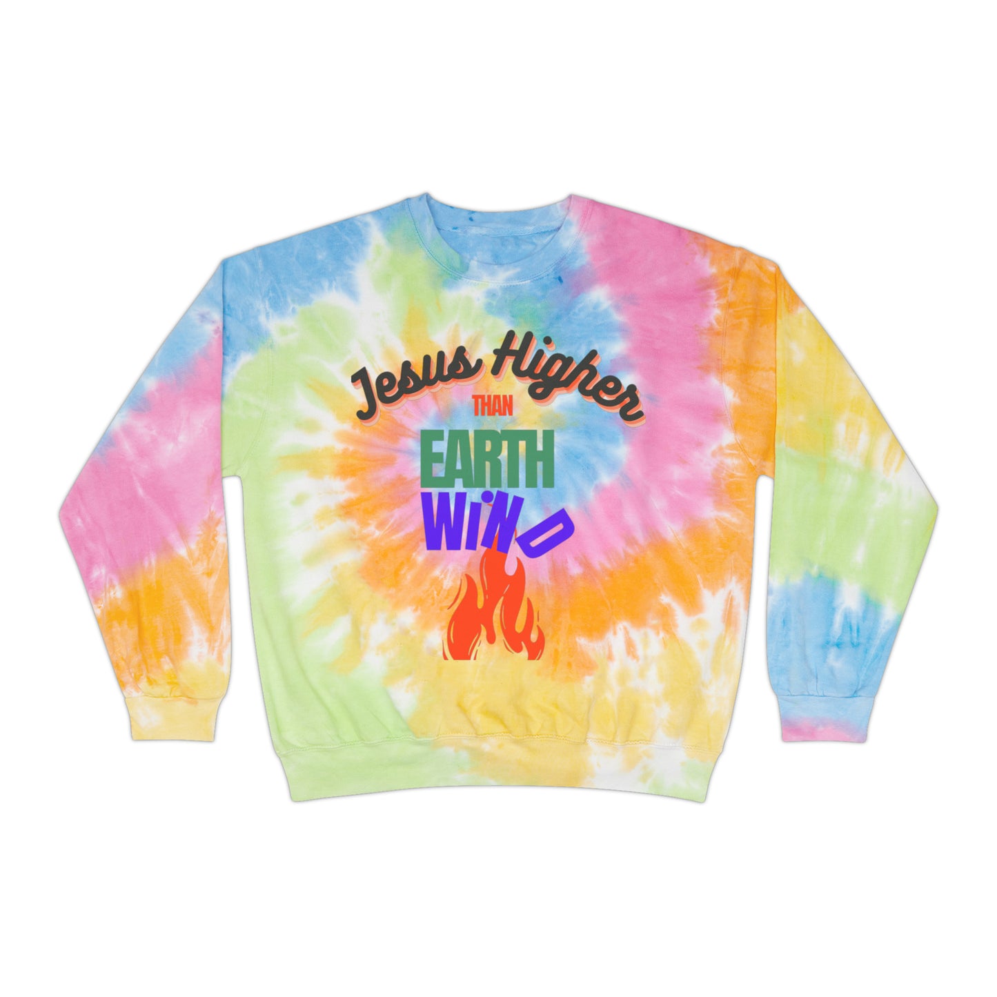 Earth Wind & Fire Unisex Tie-Dye Sweatshirt