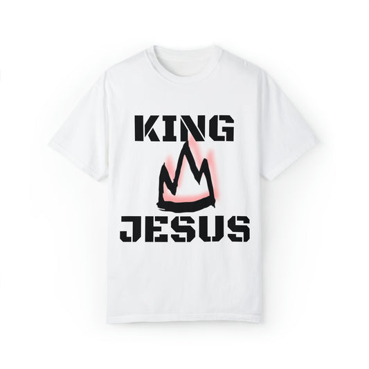 King Jesus Unisex Garment-Dyed T-shirt