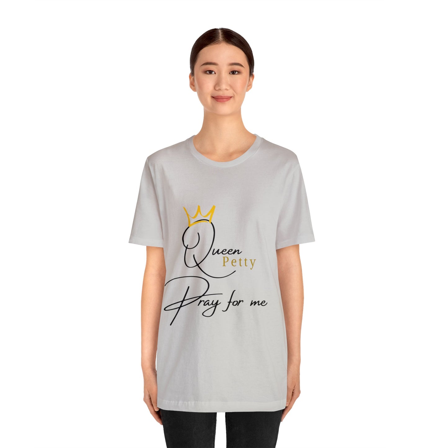 Pray for Queen Petty Unisex Jersey Short Sleeve Tee