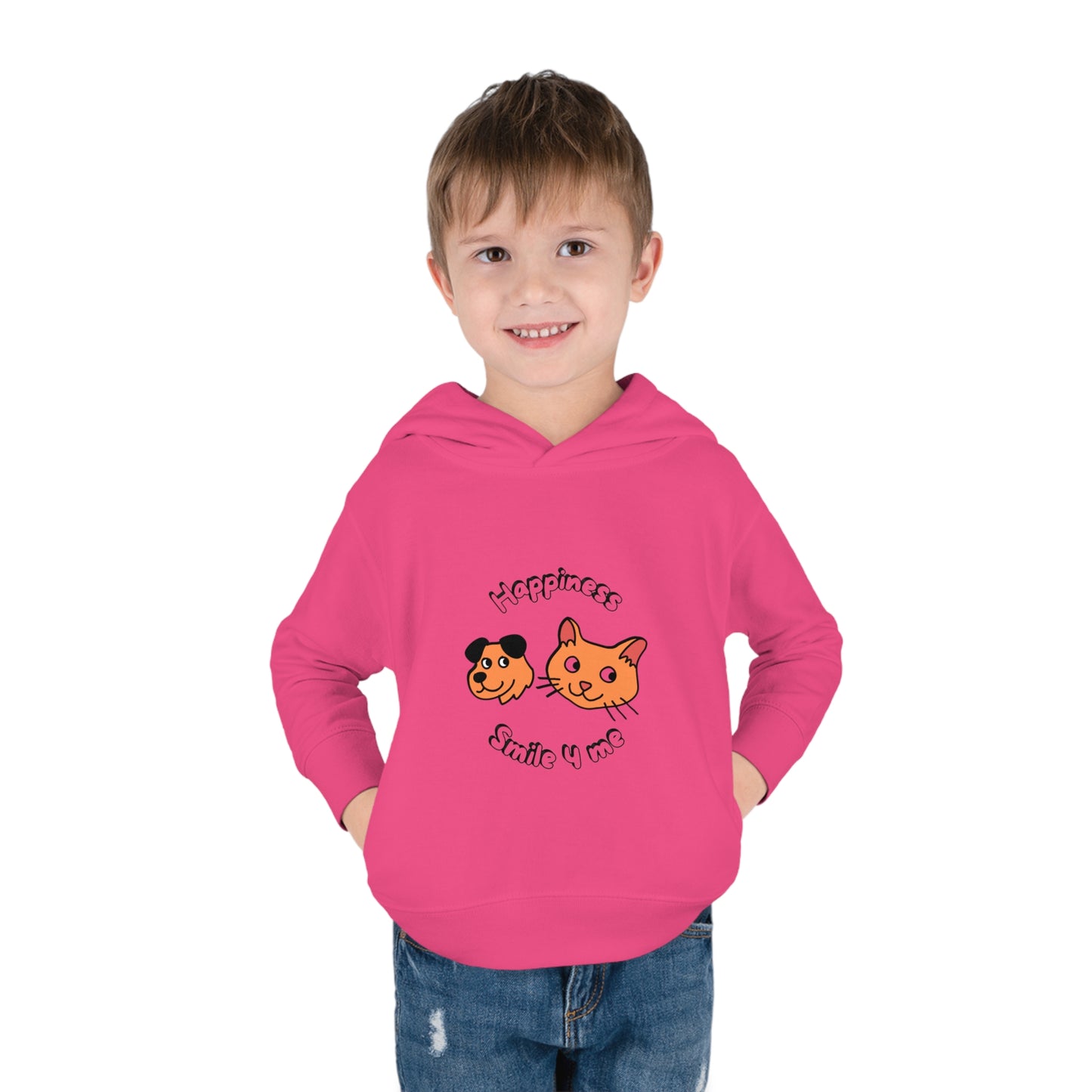 Smile 4 Me Toddler Pullover Fleece Hoodie