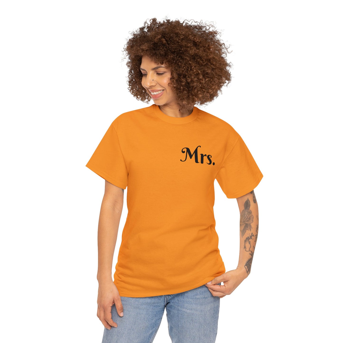 Mrs. Unisex Heavy Cotton Tee