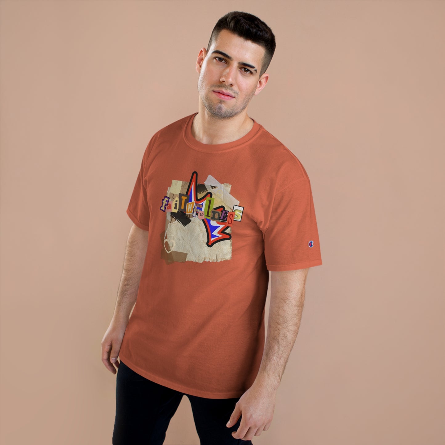 Champion "Faithfulness" T-Shirt – A Unique Faith-Based Design