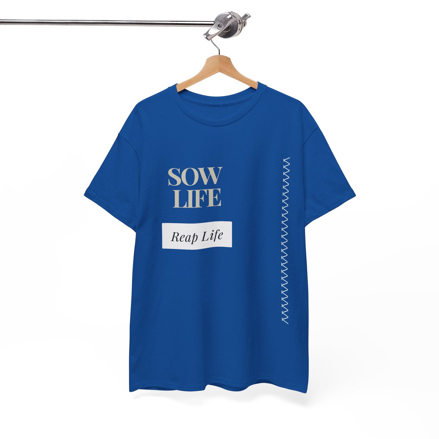 Unisex Heavy Cotton Tee "Sow Life Reap Life"