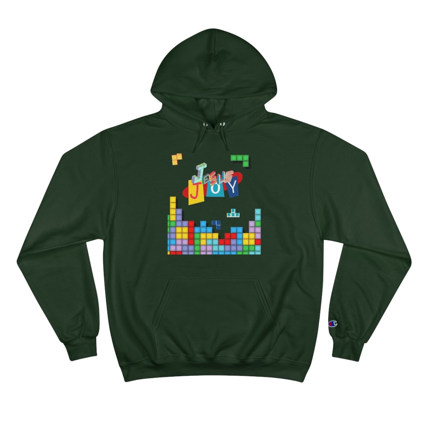 Blocks of Joy Champion Hoodie