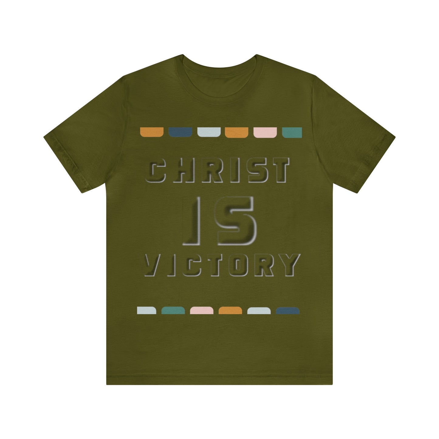 Christ is Victory Unisex Jersey Short Sleeve Tee