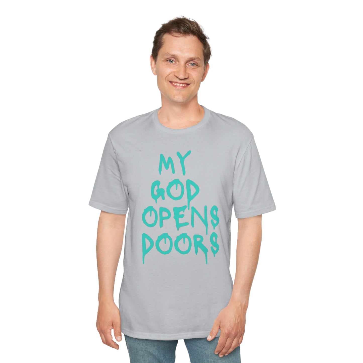 God Opens Doors Perfect Weight® Tee