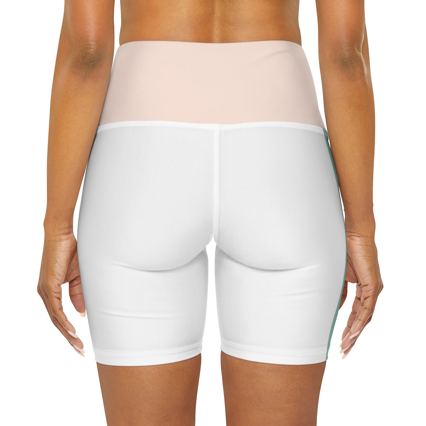 Gratitude High Waisted Yoga Shorts