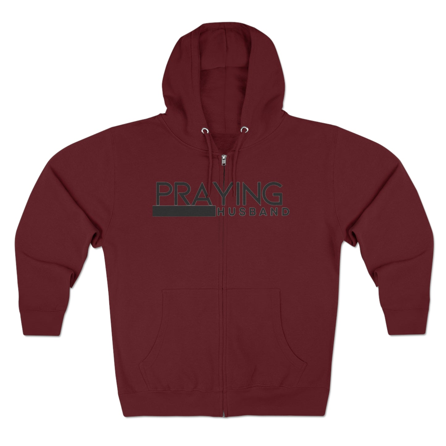 Praying Husband Men's Zip Hoodie