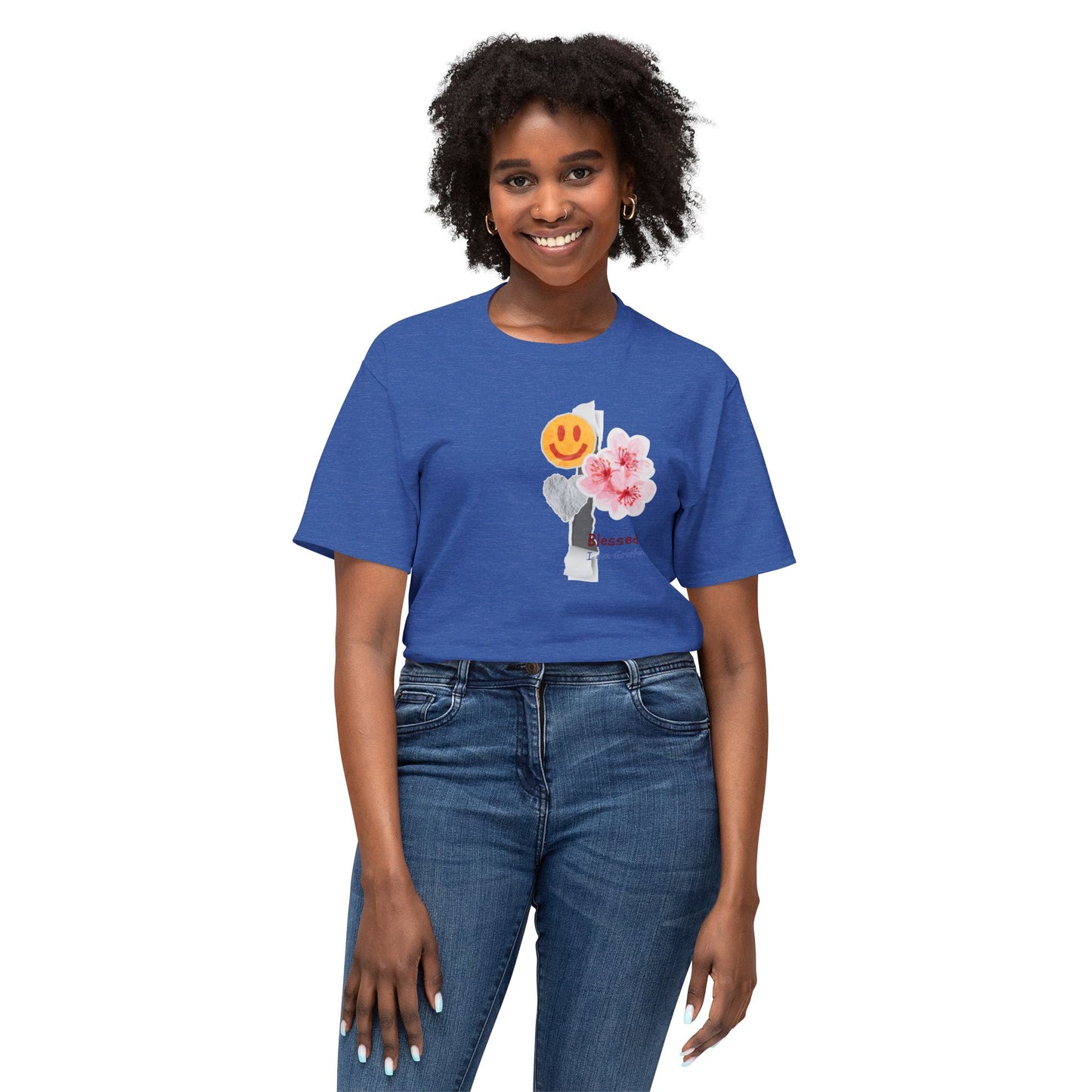 I'm Blessed & Grateful Unisex HD Cotton™ T-Shirt | Positive Vibes Tee