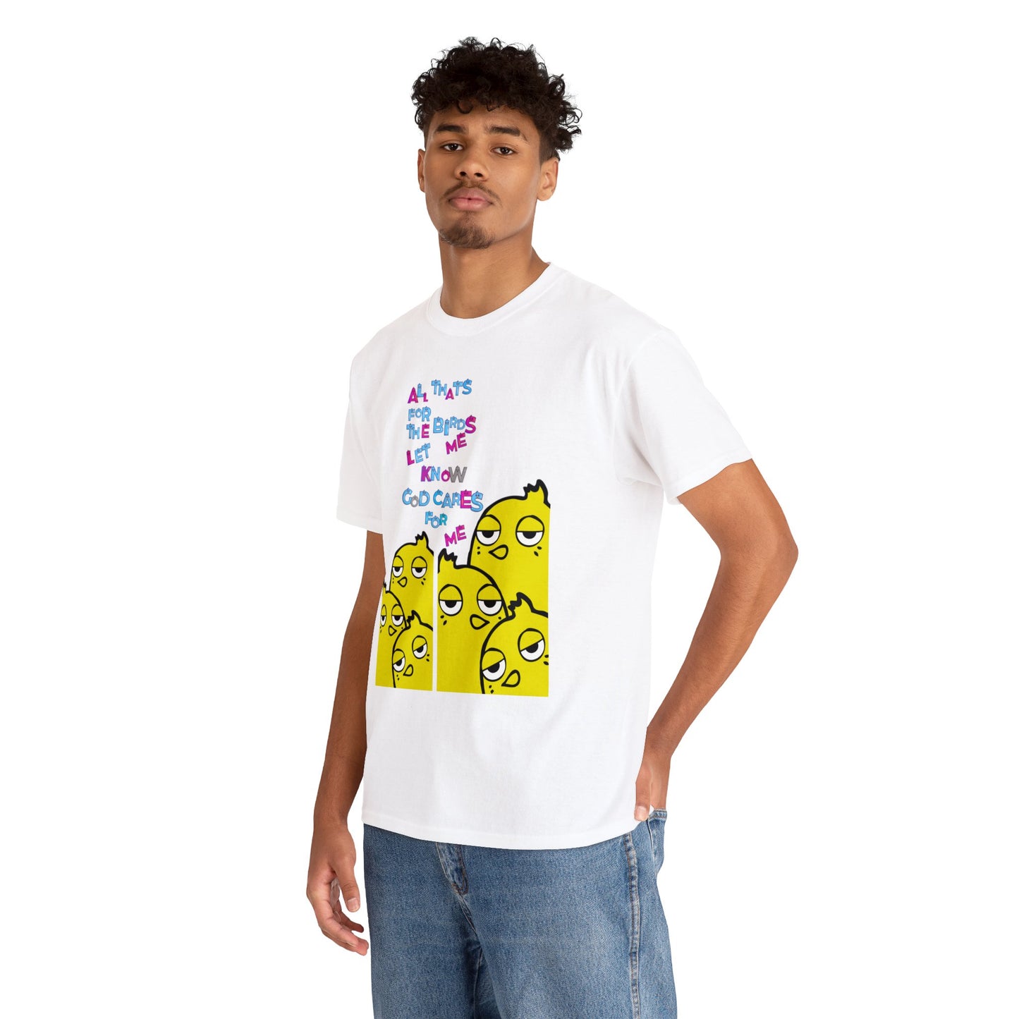 For The Birds Unisex Heavy Cotton Tee