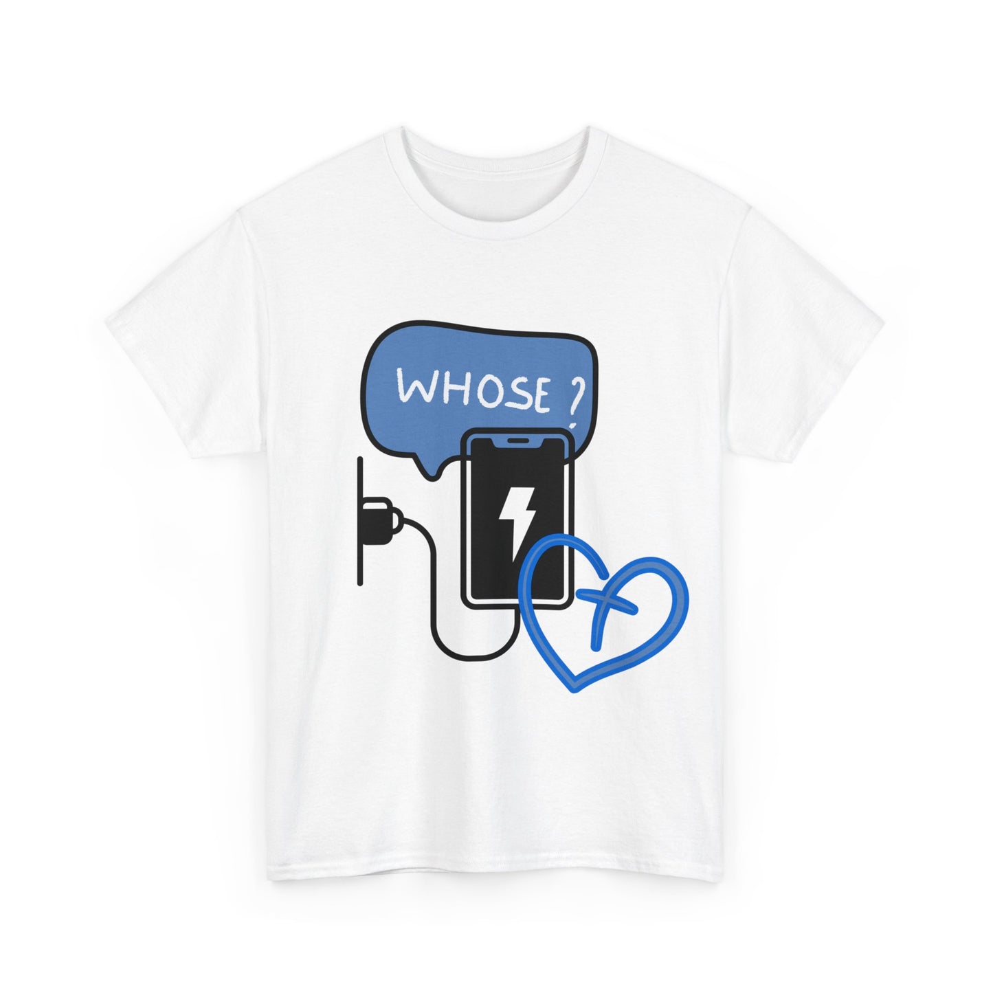 Whose in my charge Unisex Heavy Cotton Tee