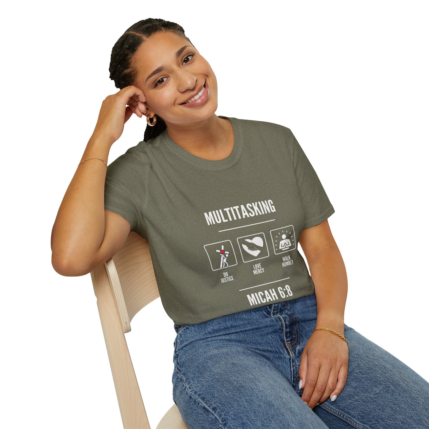 Multitasking Unisex Softstyle T-Shirt