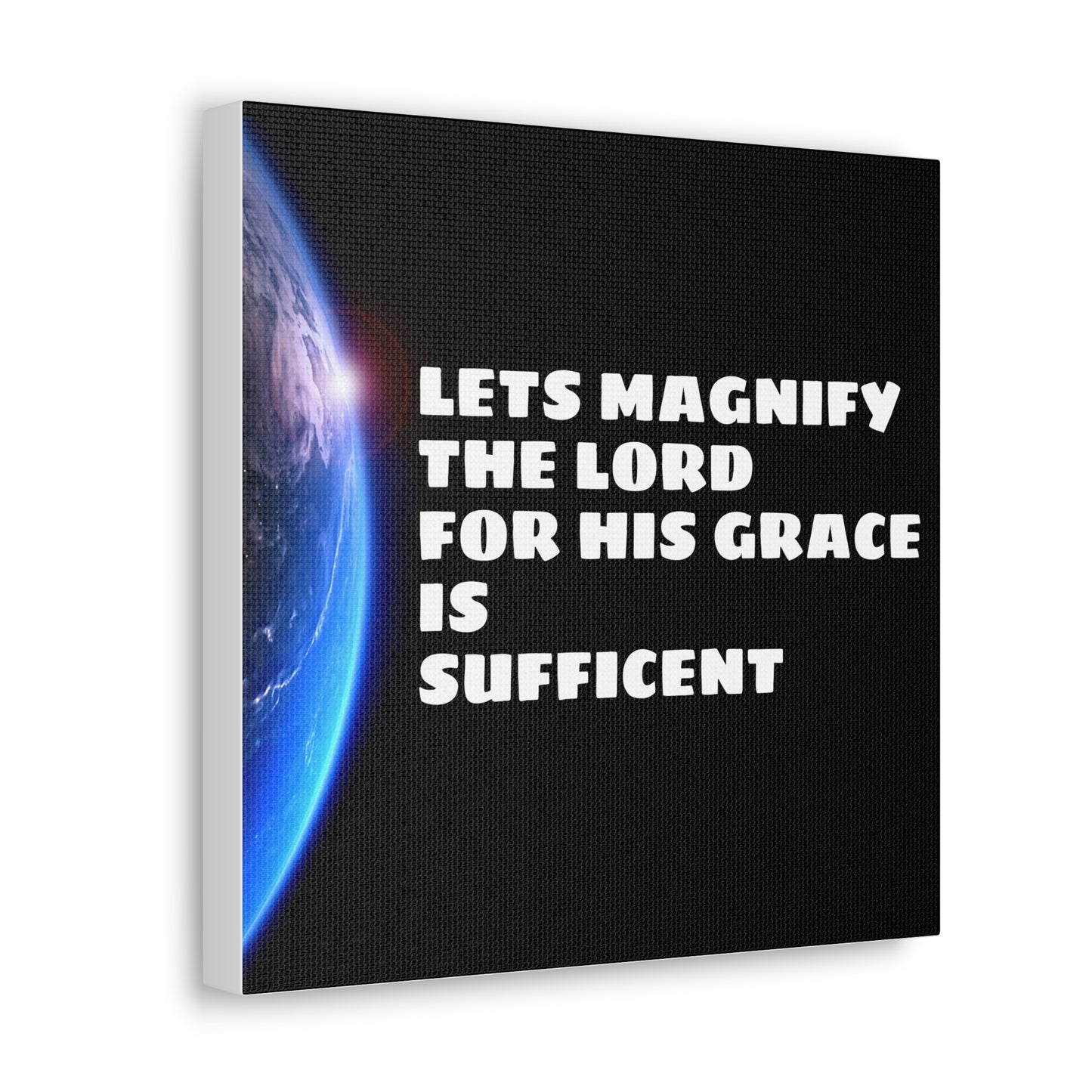 Let's Magnify God Canvas Gallery Wraps