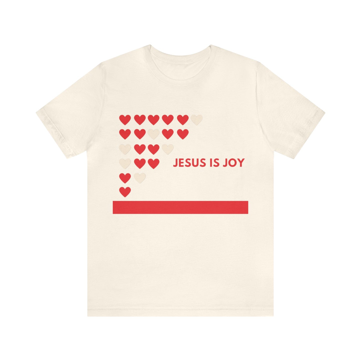 Jesus is Joy Unisex Jersey Short Sleeve Tee